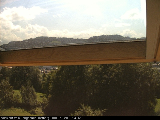 Webcam-Bild: Aussicht vom Dorfberg in Langnau 20090827-140500