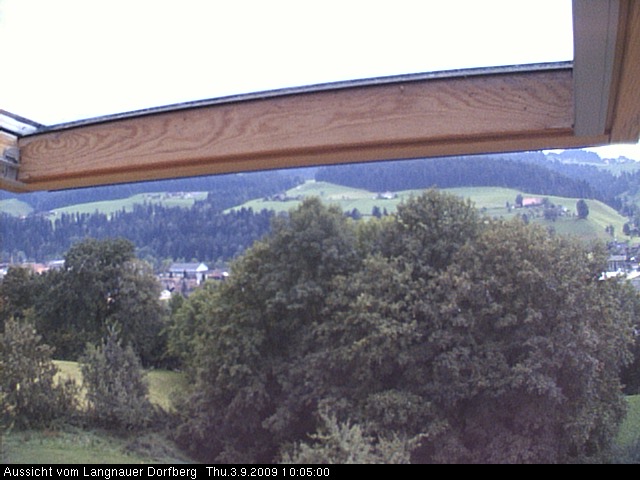 Webcam-Bild: Aussicht vom Dorfberg in Langnau 20090903-100500