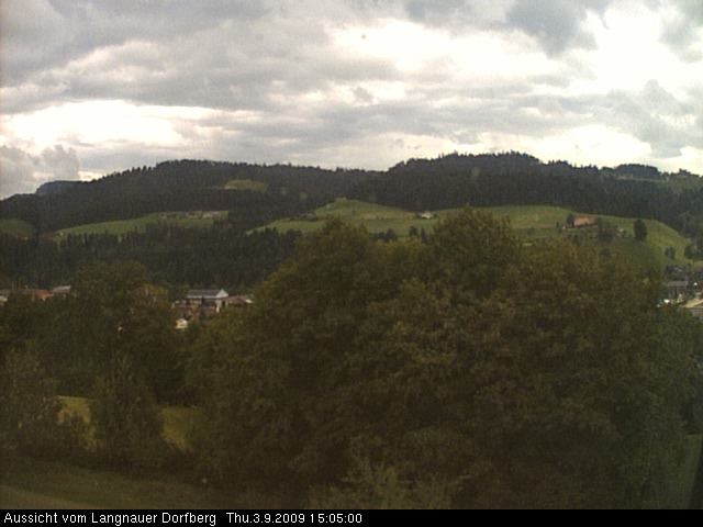 Webcam-Bild: Aussicht vom Dorfberg in Langnau 20090903-150500