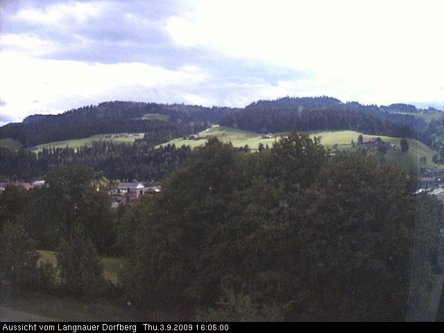 Webcam-Bild: Aussicht vom Dorfberg in Langnau 20090903-160500