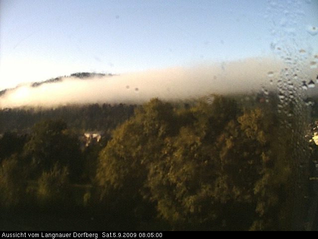 Webcam-Bild: Aussicht vom Dorfberg in Langnau 20090905-080500