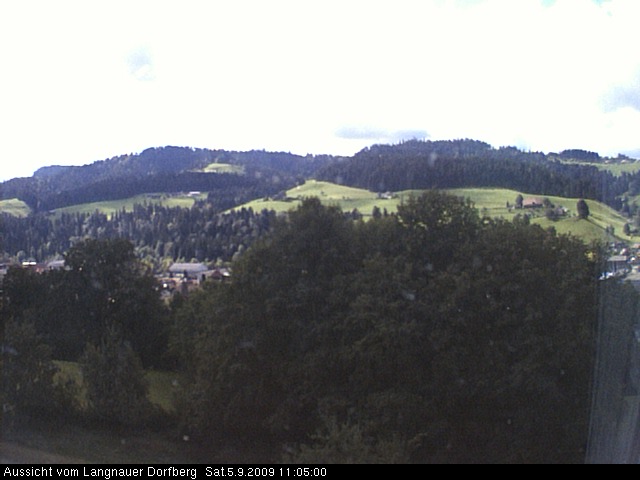 Webcam-Bild: Aussicht vom Dorfberg in Langnau 20090905-110500