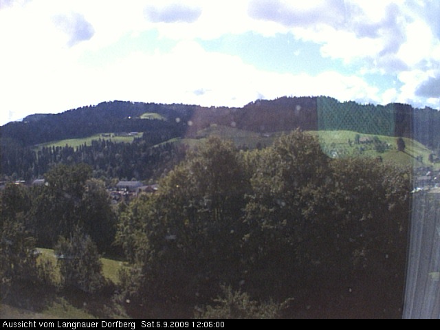 Webcam-Bild: Aussicht vom Dorfberg in Langnau 20090905-120500