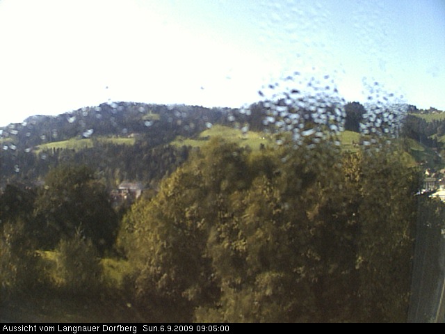 Webcam-Bild: Aussicht vom Dorfberg in Langnau 20090906-090500