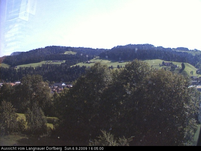 Webcam-Bild: Aussicht vom Dorfberg in Langnau 20090906-160500