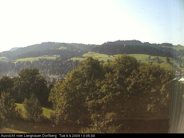 Webcam-Bild: Aussicht vom Dorfberg in Langnau 20090908-100500