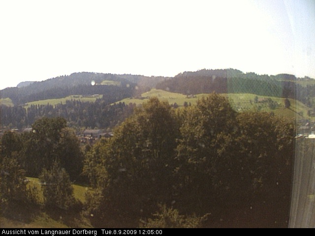 Webcam-Bild: Aussicht vom Dorfberg in Langnau 20090908-120500