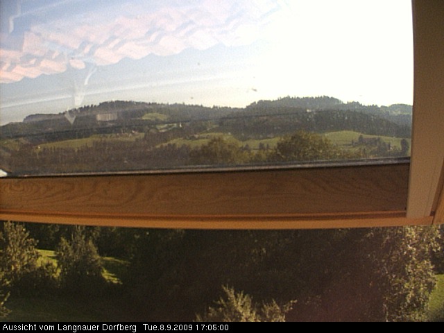 Webcam-Bild: Aussicht vom Dorfberg in Langnau 20090908-170500