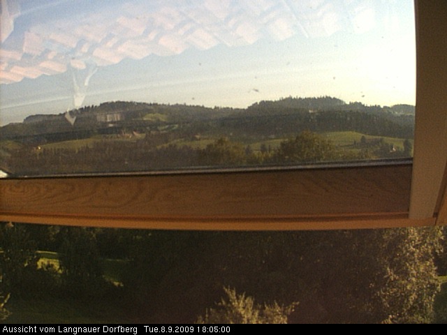 Webcam-Bild: Aussicht vom Dorfberg in Langnau 20090908-180500