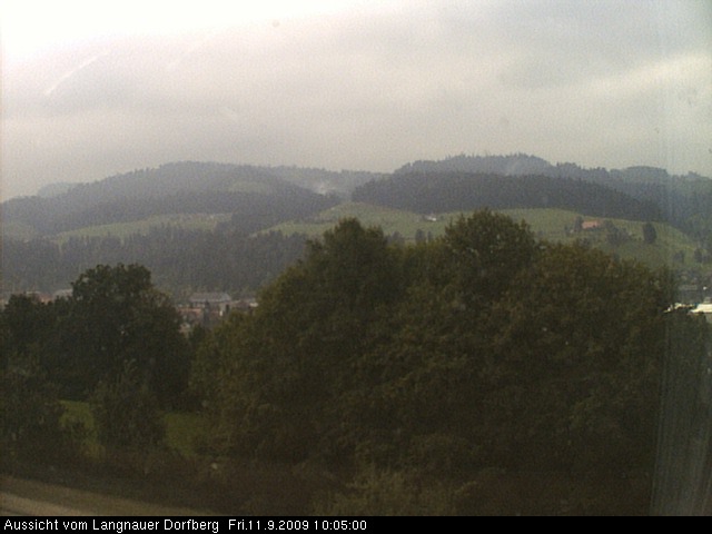 Webcam-Bild: Aussicht vom Dorfberg in Langnau 20090911-100500