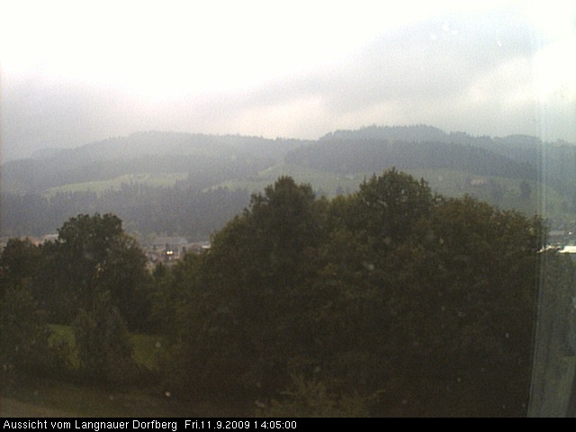Webcam-Bild: Aussicht vom Dorfberg in Langnau 20090911-140500