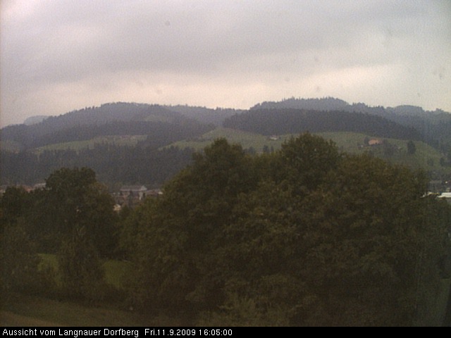 Webcam-Bild: Aussicht vom Dorfberg in Langnau 20090911-160500