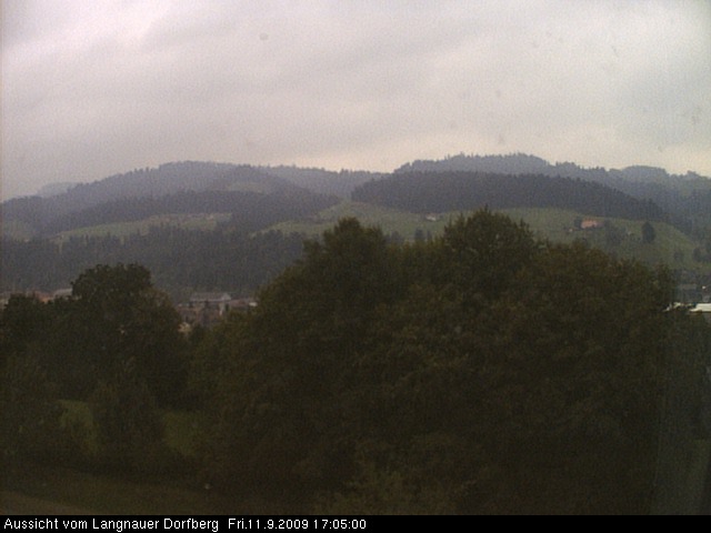 Webcam-Bild: Aussicht vom Dorfberg in Langnau 20090911-170500
