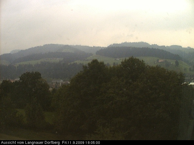 Webcam-Bild: Aussicht vom Dorfberg in Langnau 20090911-180500