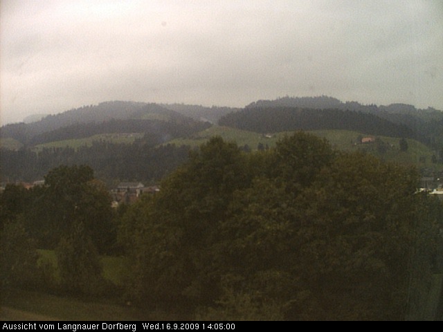 Webcam-Bild: Aussicht vom Dorfberg in Langnau 20090916-140500