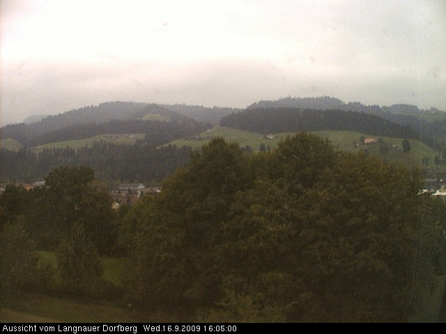 Webcam-Bild: Aussicht vom Dorfberg in Langnau 20090916-160500