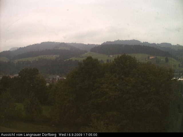 Webcam-Bild: Aussicht vom Dorfberg in Langnau 20090916-170500