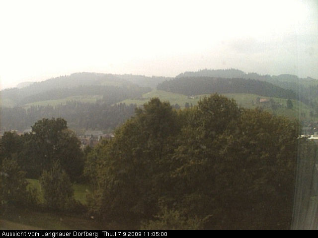 Webcam-Bild: Aussicht vom Dorfberg in Langnau 20090917-110500