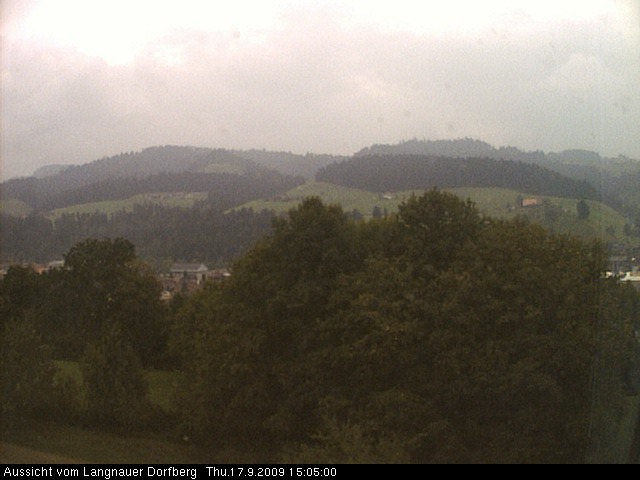 Webcam-Bild: Aussicht vom Dorfberg in Langnau 20090917-150500
