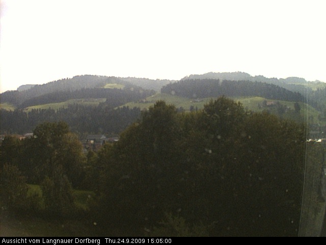 Webcam-Bild: Aussicht vom Dorfberg in Langnau 20090924-150500