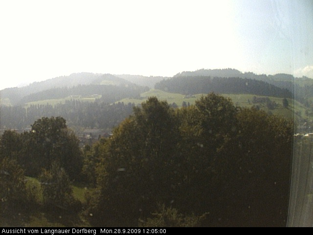 Webcam-Bild: Aussicht vom Dorfberg in Langnau 20090928-120500