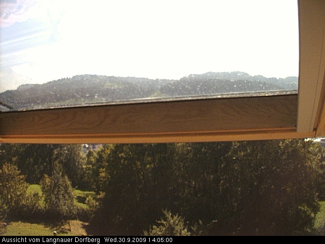 Webcam-Bild: Aussicht vom Dorfberg in Langnau 20090930-140500