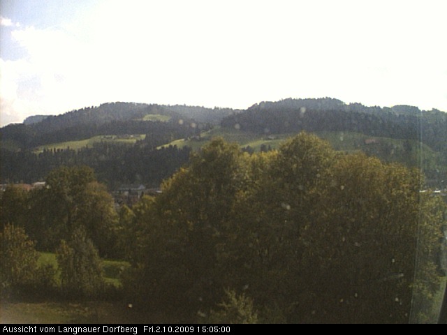 Webcam-Bild: Aussicht vom Dorfberg in Langnau 20091002-150500