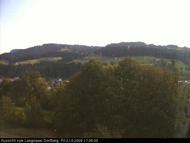 Webcam-Bild: Aussicht vom Dorfberg in Langnau 20091002-170500