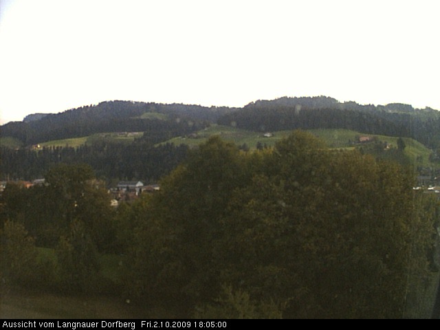 Webcam-Bild: Aussicht vom Dorfberg in Langnau 20091002-180500