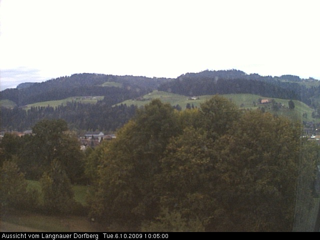 Webcam-Bild: Aussicht vom Dorfberg in Langnau 20091006-100500