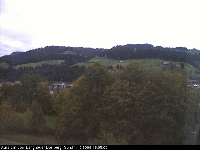Webcam-Bild: Aussicht vom Dorfberg in Langnau 20091011-160500
