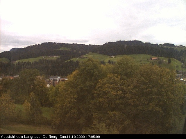 Webcam-Bild: Aussicht vom Dorfberg in Langnau 20091011-170500