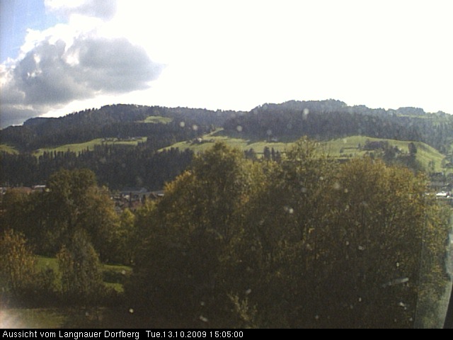 Webcam-Bild: Aussicht vom Dorfberg in Langnau 20091013-150500