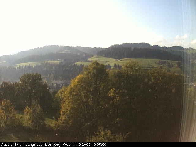 Webcam-Bild: Aussicht vom Dorfberg in Langnau 20091014-100500