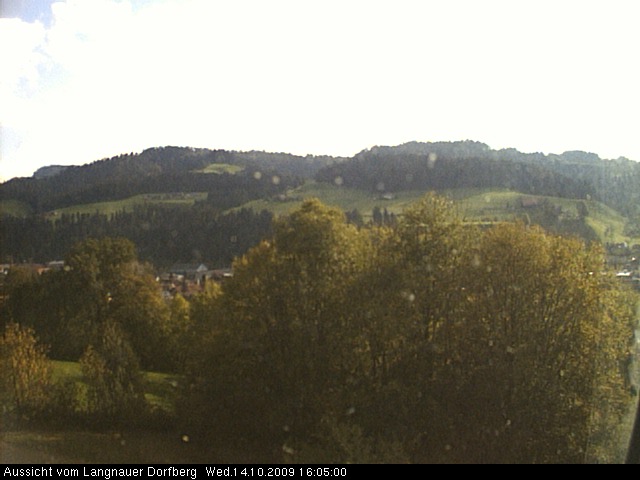 Webcam-Bild: Aussicht vom Dorfberg in Langnau 20091014-160500