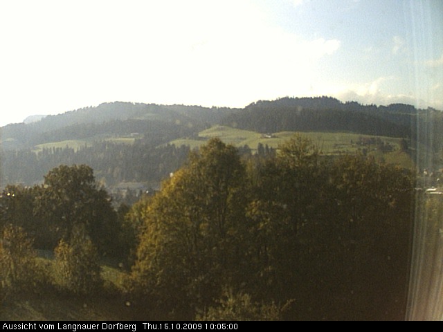 Webcam-Bild: Aussicht vom Dorfberg in Langnau 20091015-100500