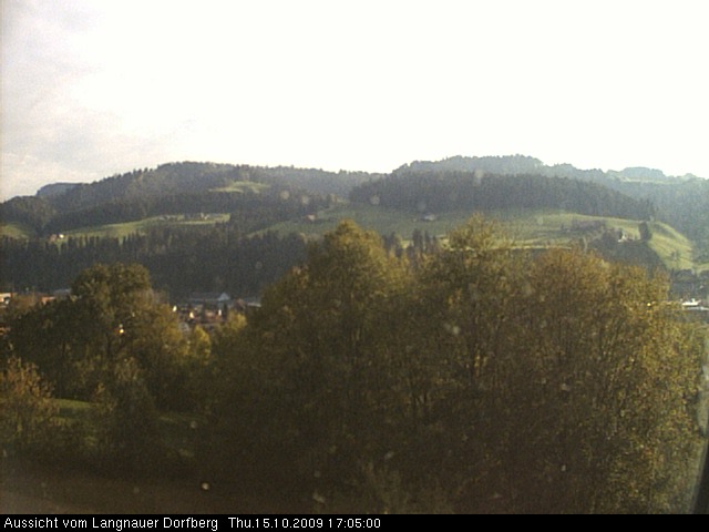 Webcam-Bild: Aussicht vom Dorfberg in Langnau 20091015-170500