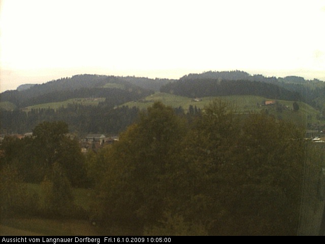 Webcam-Bild: Aussicht vom Dorfberg in Langnau 20091016-100500
