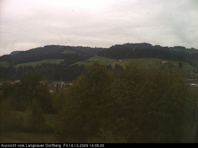 Webcam-Bild: Aussicht vom Dorfberg in Langnau 20091016-160500