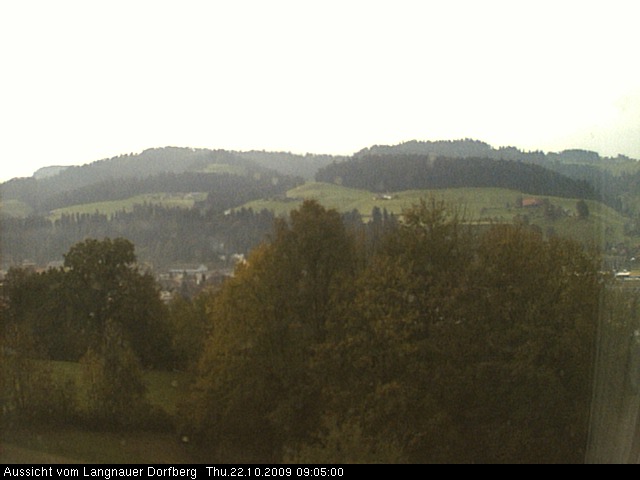 Webcam-Bild: Aussicht vom Dorfberg in Langnau 20091022-090500