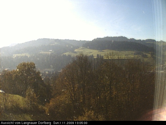 Webcam-Bild: Aussicht vom Dorfberg in Langnau 20091101-100500