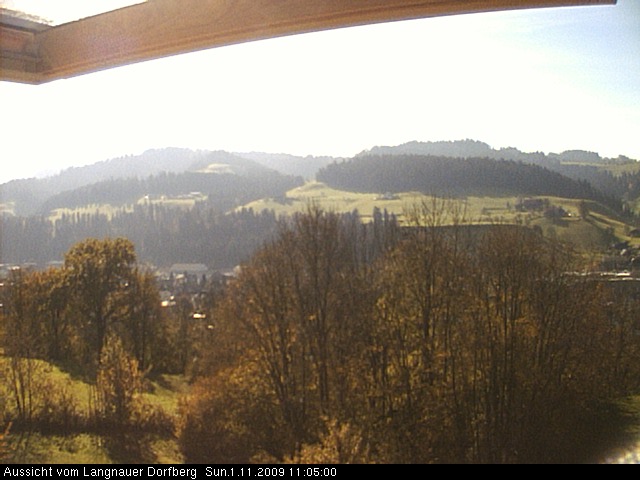 Webcam-Bild: Aussicht vom Dorfberg in Langnau 20091101-110500