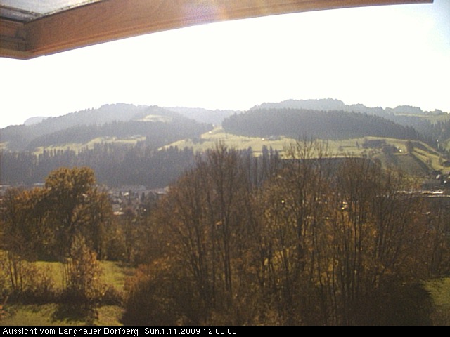 Webcam-Bild: Aussicht vom Dorfberg in Langnau 20091101-120500