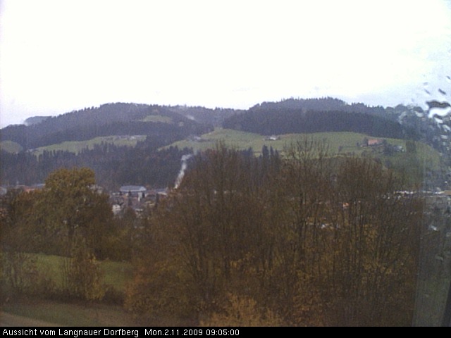 Webcam-Bild: Aussicht vom Dorfberg in Langnau 20091102-090500