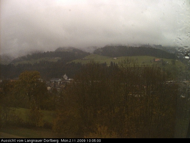 Webcam-Bild: Aussicht vom Dorfberg in Langnau 20091102-100500