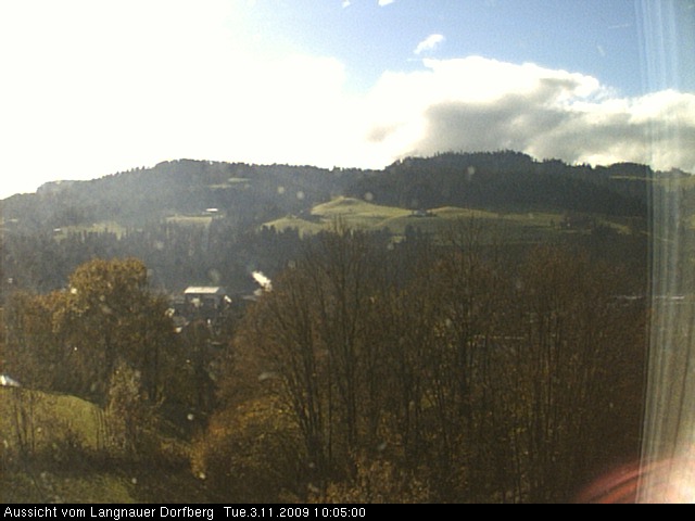 Webcam-Bild: Aussicht vom Dorfberg in Langnau 20091103-100500