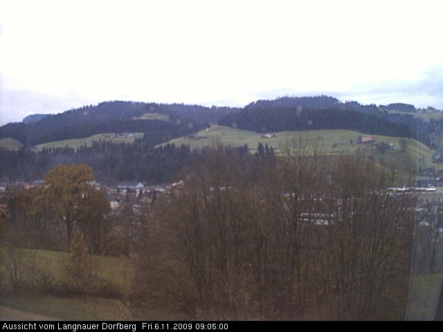 Webcam-Bild: Aussicht vom Dorfberg in Langnau 20091106-090500