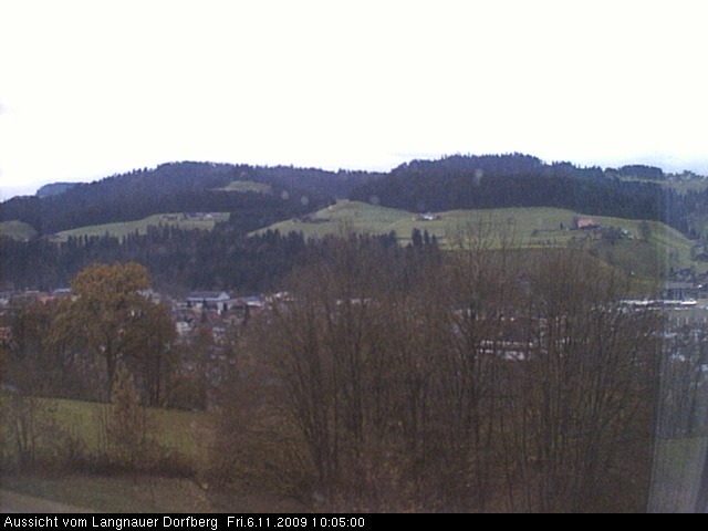 Webcam-Bild: Aussicht vom Dorfberg in Langnau 20091106-100500