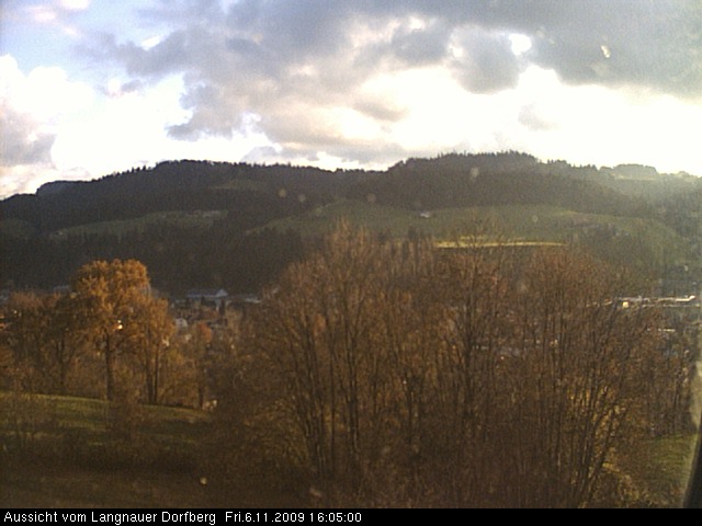 Webcam-Bild: Aussicht vom Dorfberg in Langnau 20091106-160500