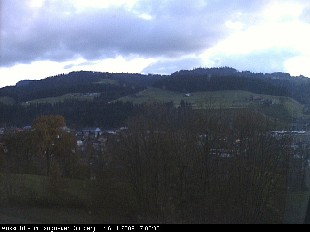 Webcam-Bild: Aussicht vom Dorfberg in Langnau 20091106-170500